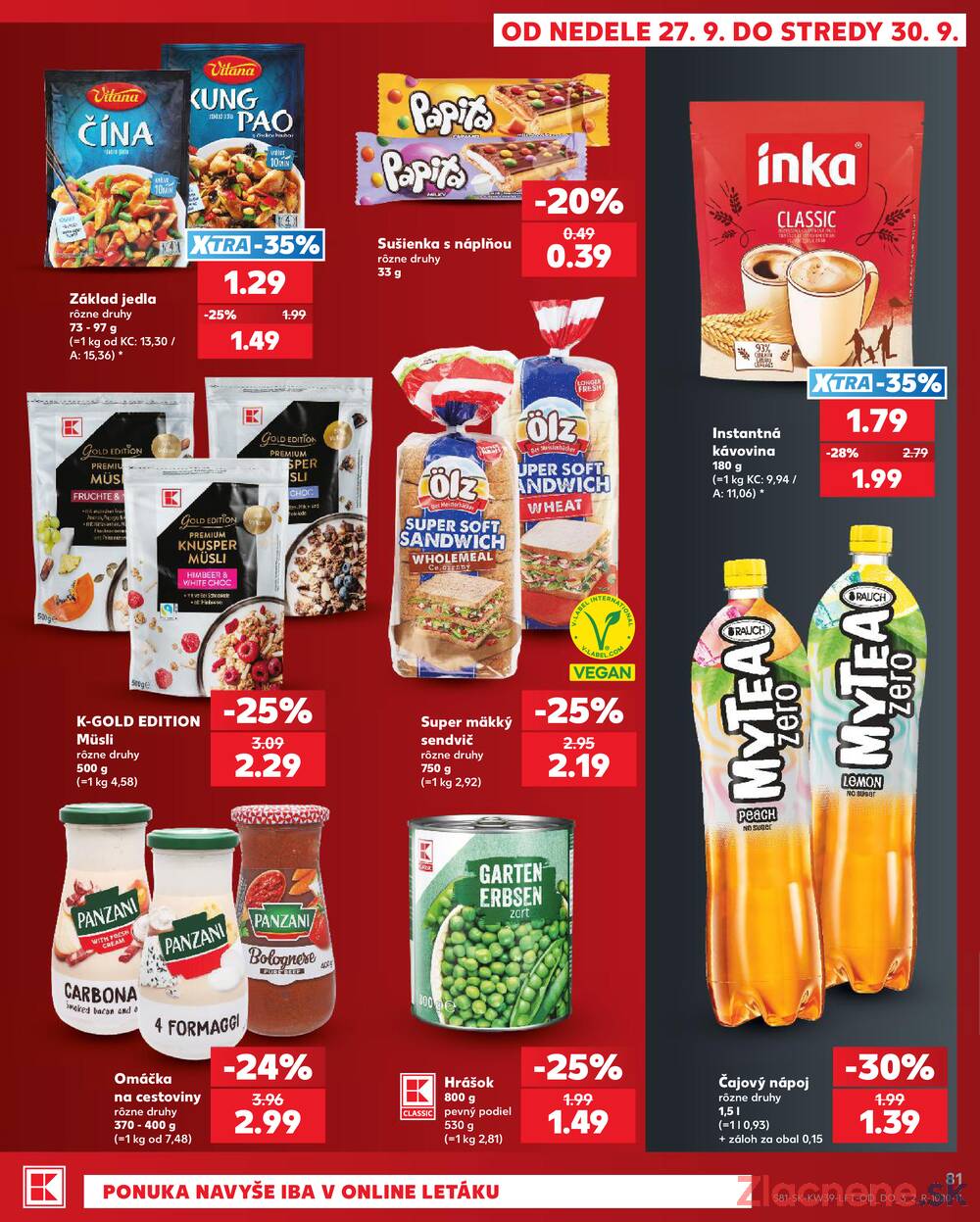 Leták Kaufland - Kaufland 24.9. - 30.9. - Kaufland (A. H. Škultétyho, Veľký Krtíš) - strana 81