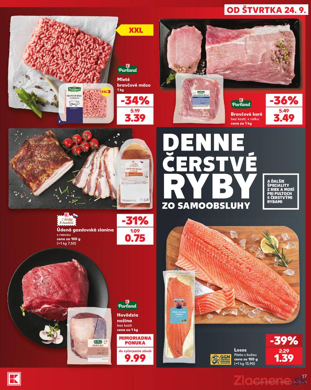 Kaufland 24.9. - 30.9. - Kaufland Piešťany