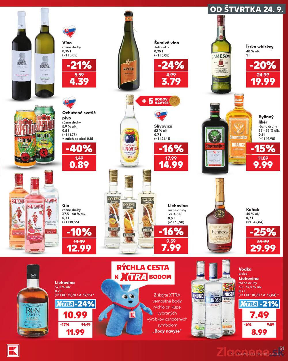 Kaufland 24.9. - 30.9. - Kaufland Bratislava - Bory
