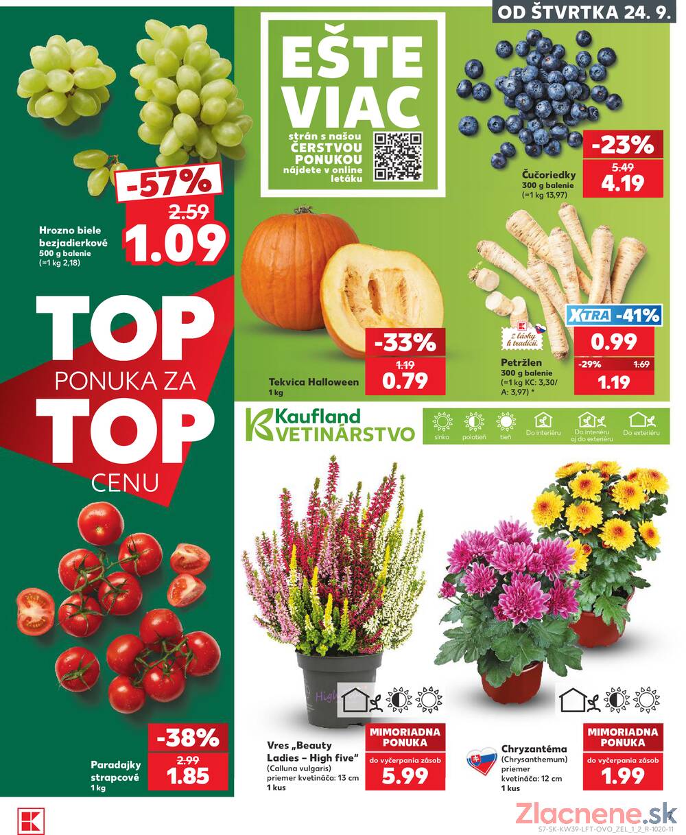 Kaufland 24.9. - 30.9. - Kaufland Ružomberok