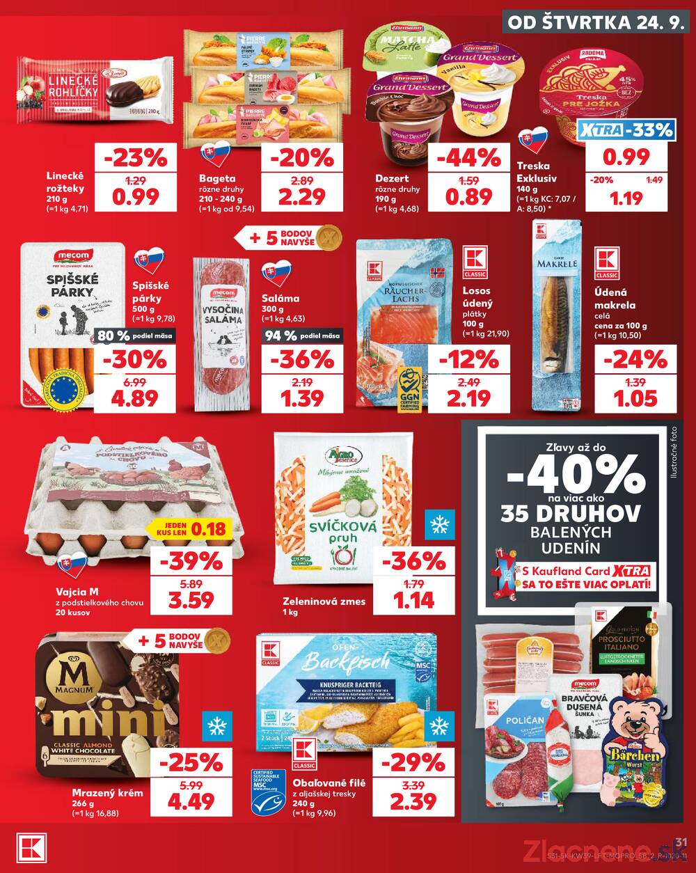 Kaufland 24.9. - 30.9. - Kaufland Ružomberok