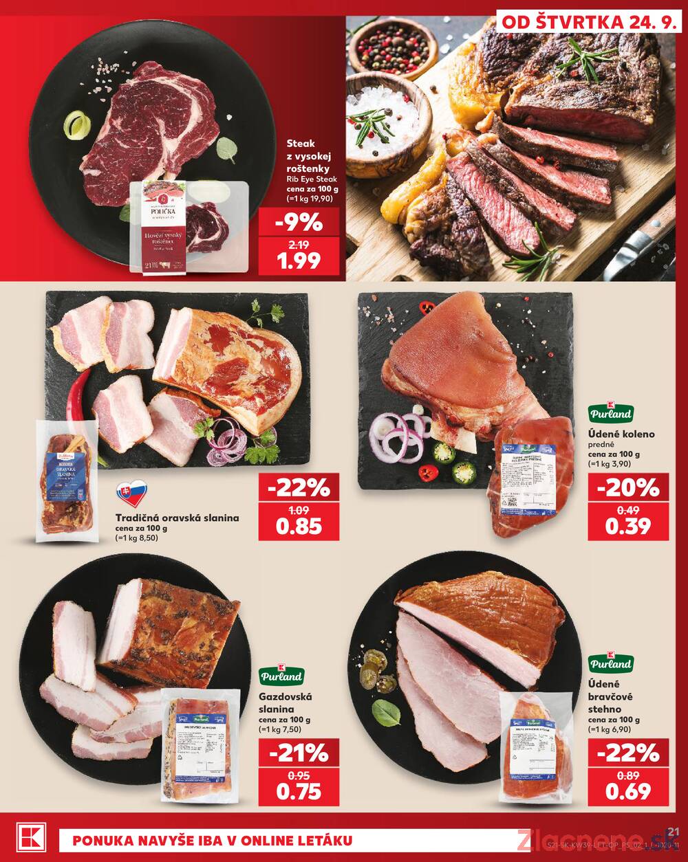 Kaufland 24.9. - 30.9. - Kaufland Žilina