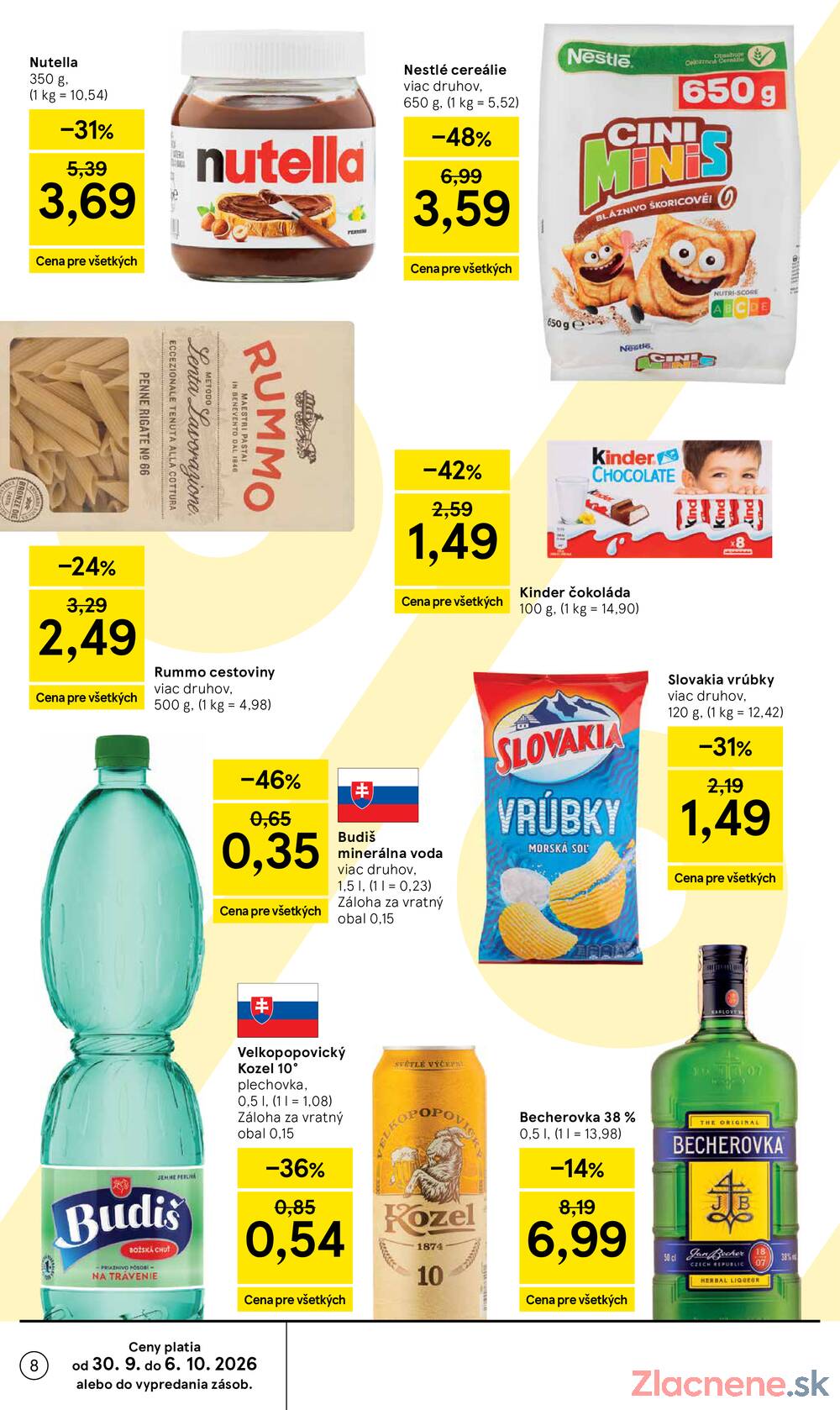 Tesco hypermarkety 30.9. - 6.10.