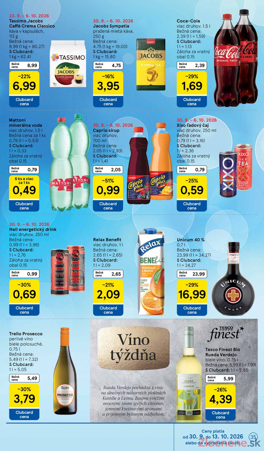 Tesco hypermarkety 30.9. - 6.10.