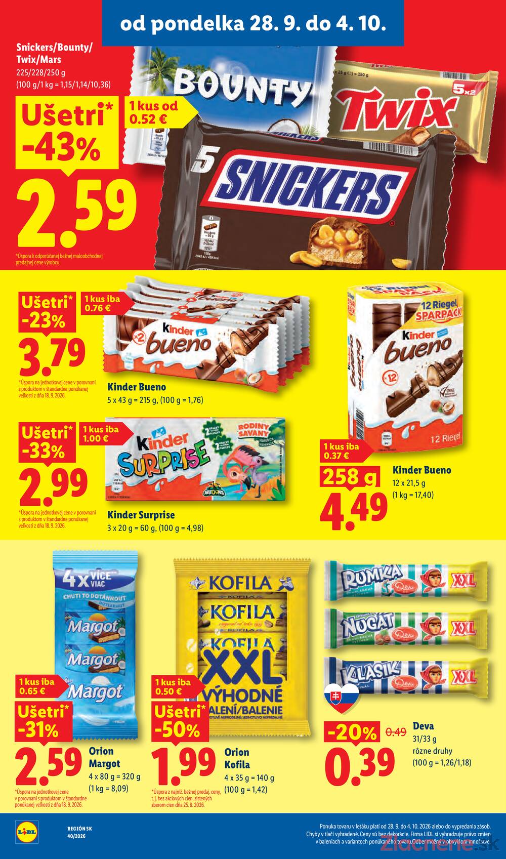 Lidl 28.9.- 4.10.