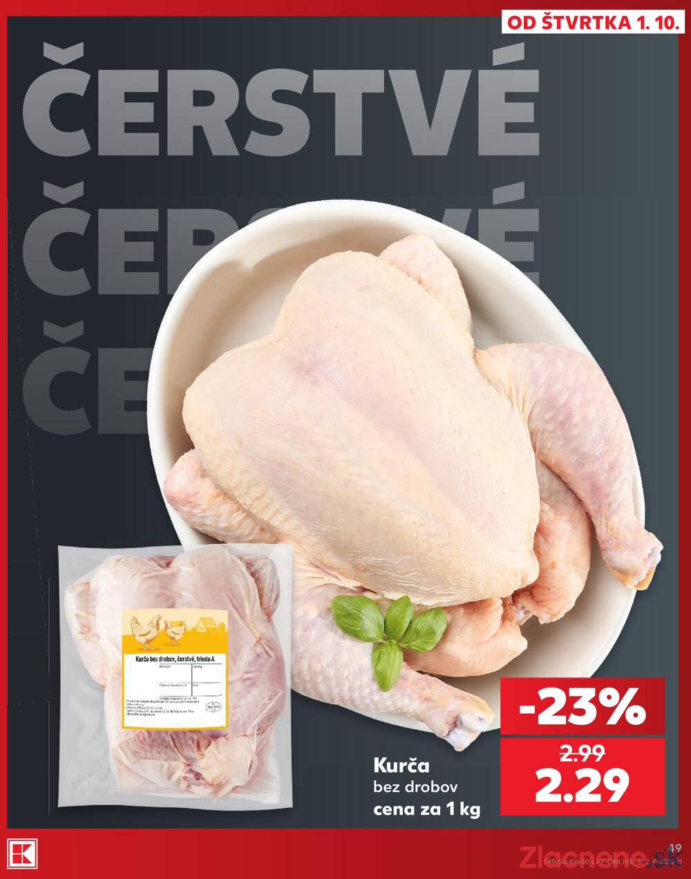 Kaufland 1.10. - 7.10. - Kaufland Bytča