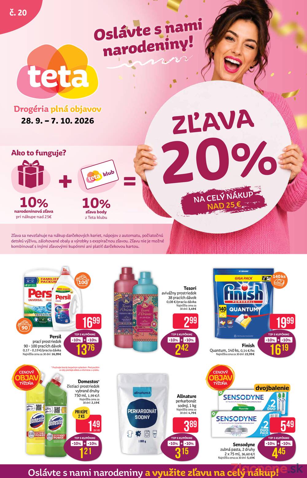 Leták TETA drogerie - TETA drogerie do 7.10. - strana 1 Leták TETA drogerie - TETA drogerie do 7.10. - strana 1