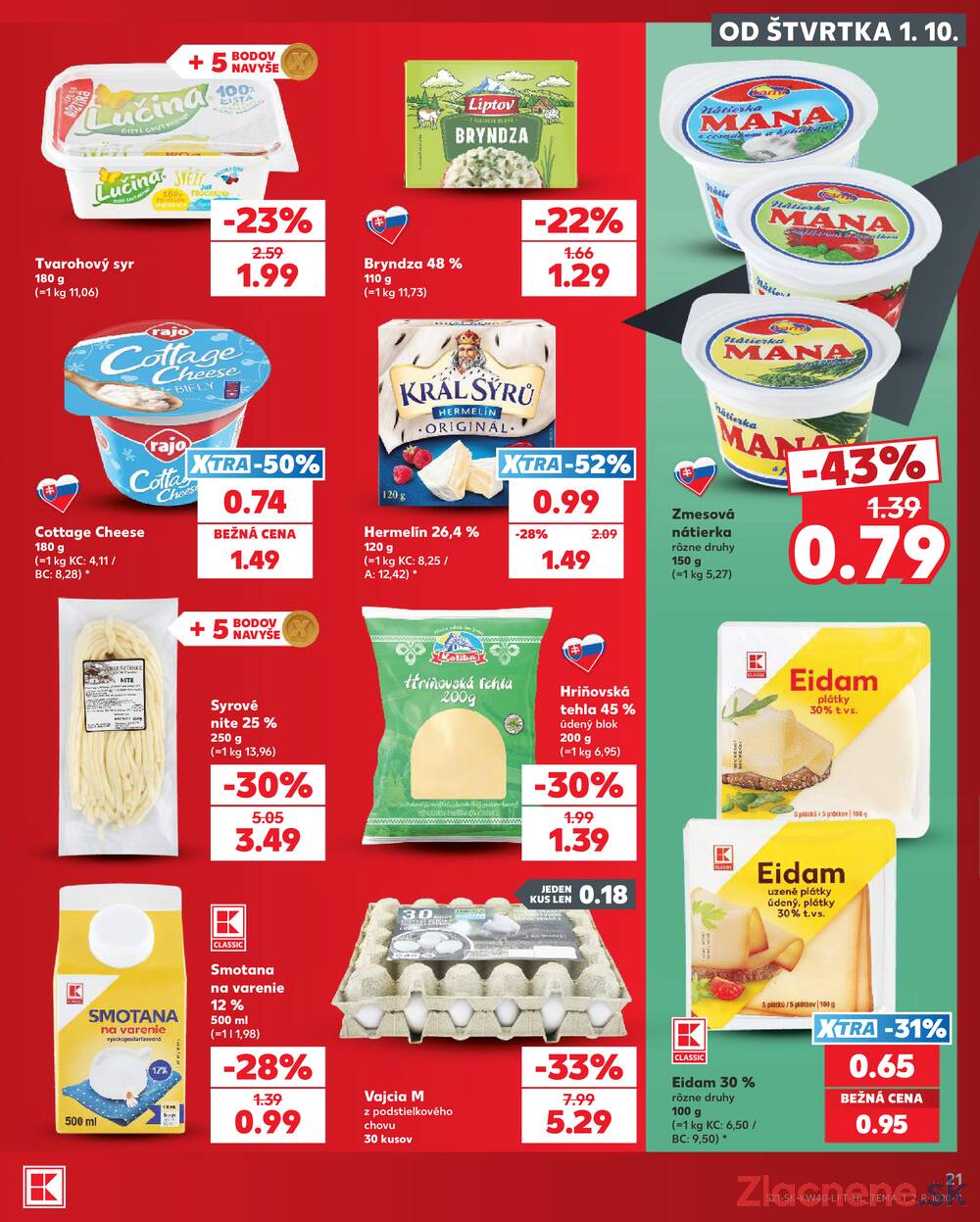 Kaufland 1.10. - 7.10. - Kaufland Púchov