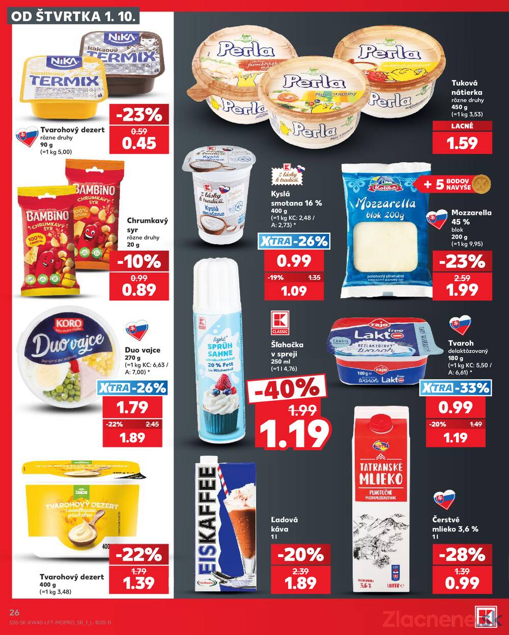 Kaufland 1.10. - 7.10. - Kaufland Púchov