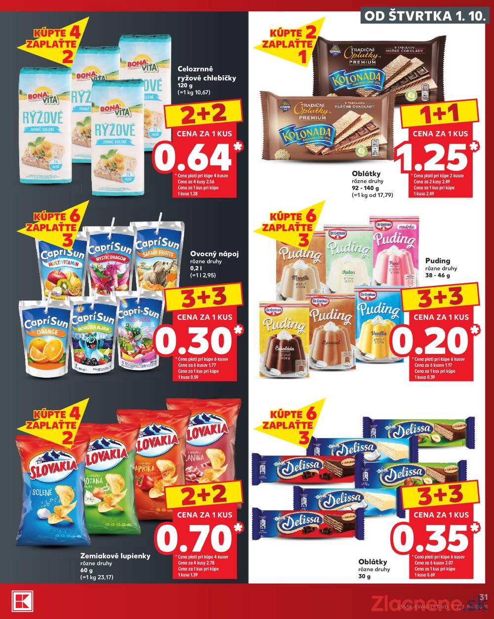 Kaufland 1.10. - 7.10. - Kaufland Púchov
