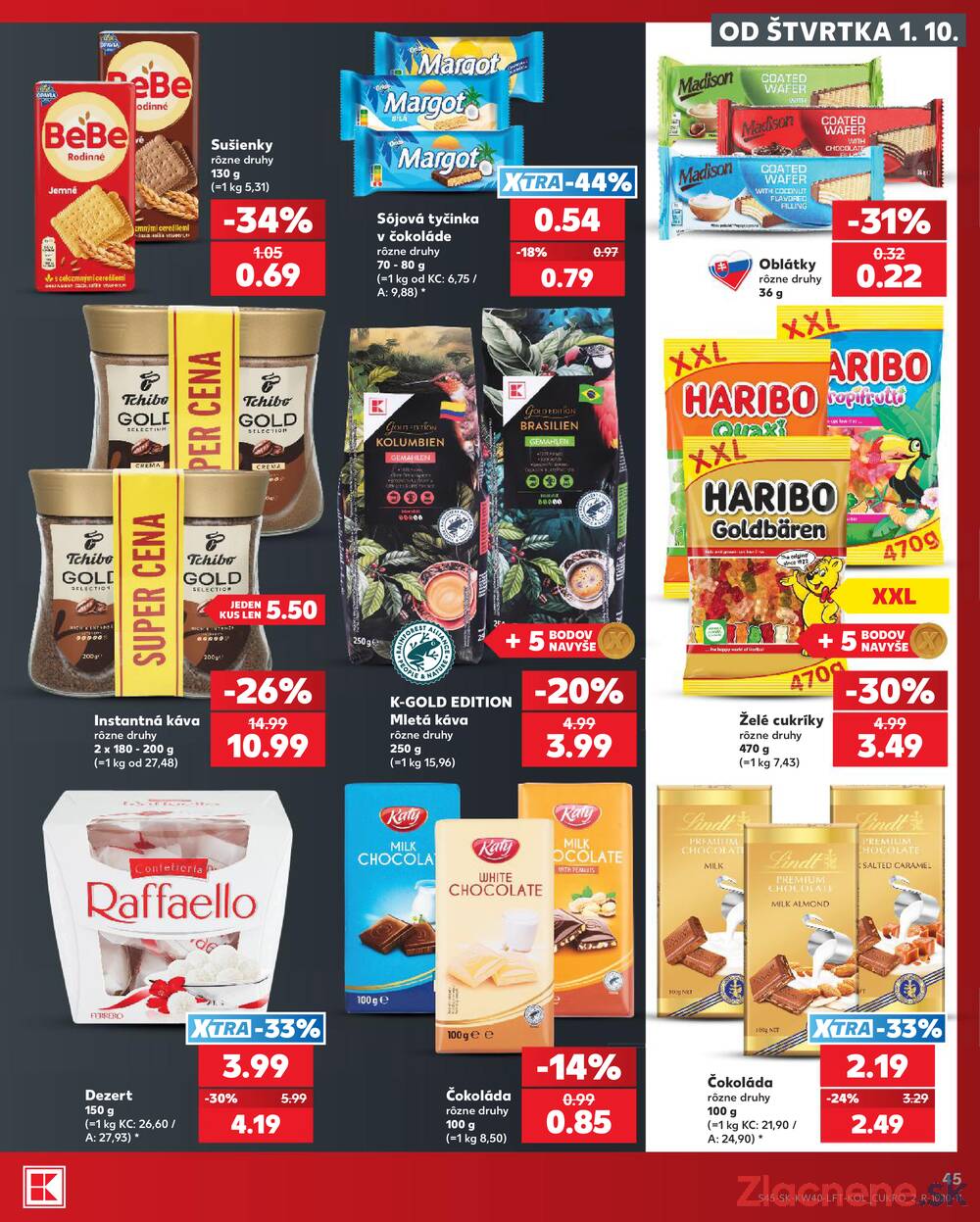 Kaufland 1.10. - 7.10. - Kaufland Púchov