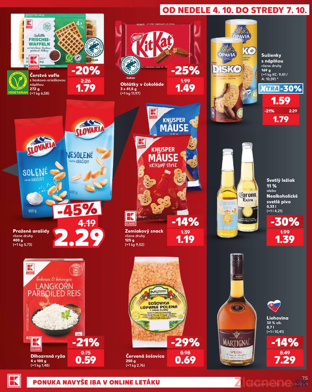 Kaufland 1.10. - 7.10. - Kaufland Púchov