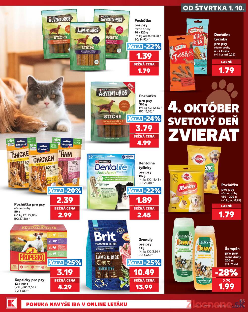 Kaufland 1.10. - 7.10. - Kaufland Rožňava
