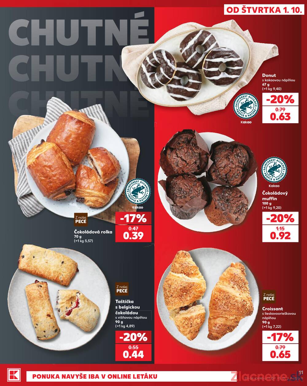 Kaufland 1.10. - 7.10. - Kaufland Poprad - Jiřího Wolkera