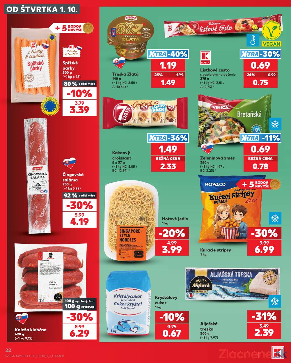Kaufland 1.10. - 7.10. - Kaufland Poprad - Jiřího Wolkera