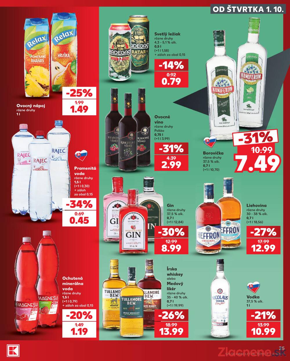 Kaufland 1.10. - 7.10. - Kaufland Poprad - Jiřího Wolkera