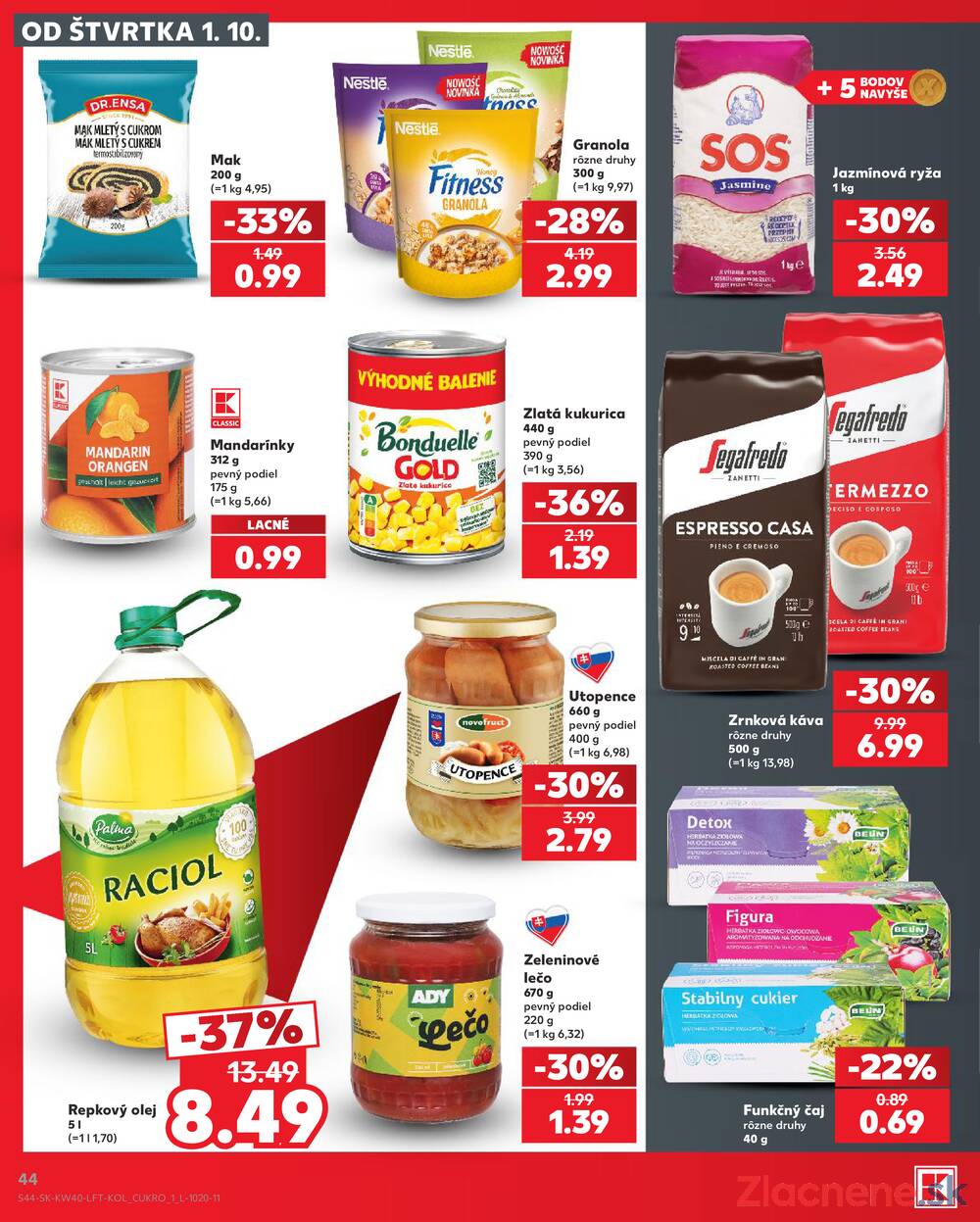 Kaufland 1.10. - 7.10. - Kaufland Veľký Meder