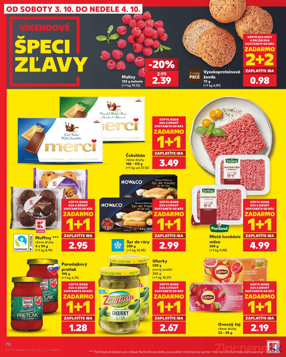 Kaufland 1.10. - 7.10. - Kaufland Piešťany