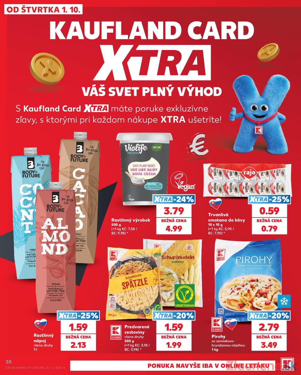 Kaufland 1.10. - 7.10. - Kaufland Bánovce nad Bebravou