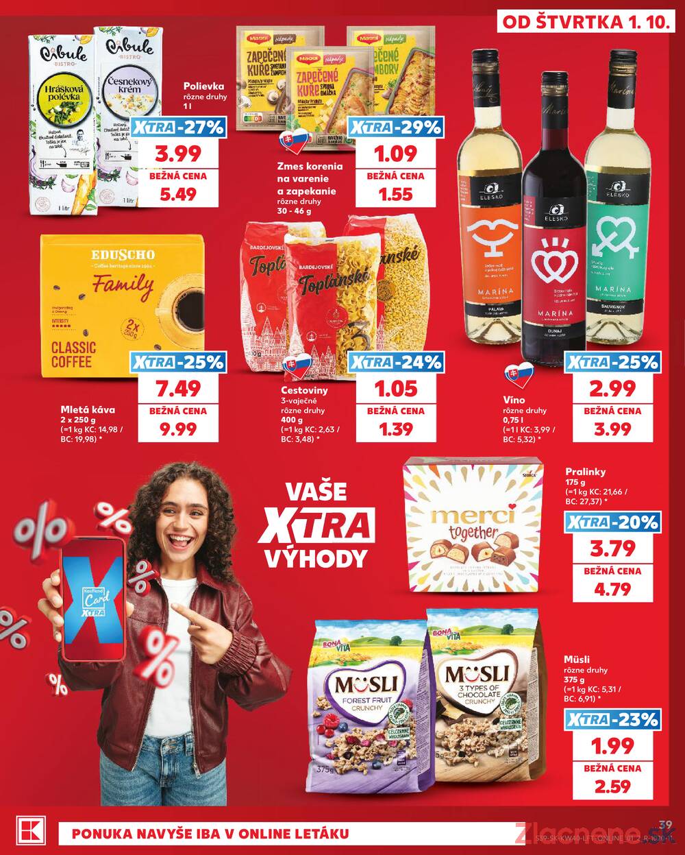 Kaufland 1.10. - 7.10. - Kaufland Bánovce nad Bebravou
