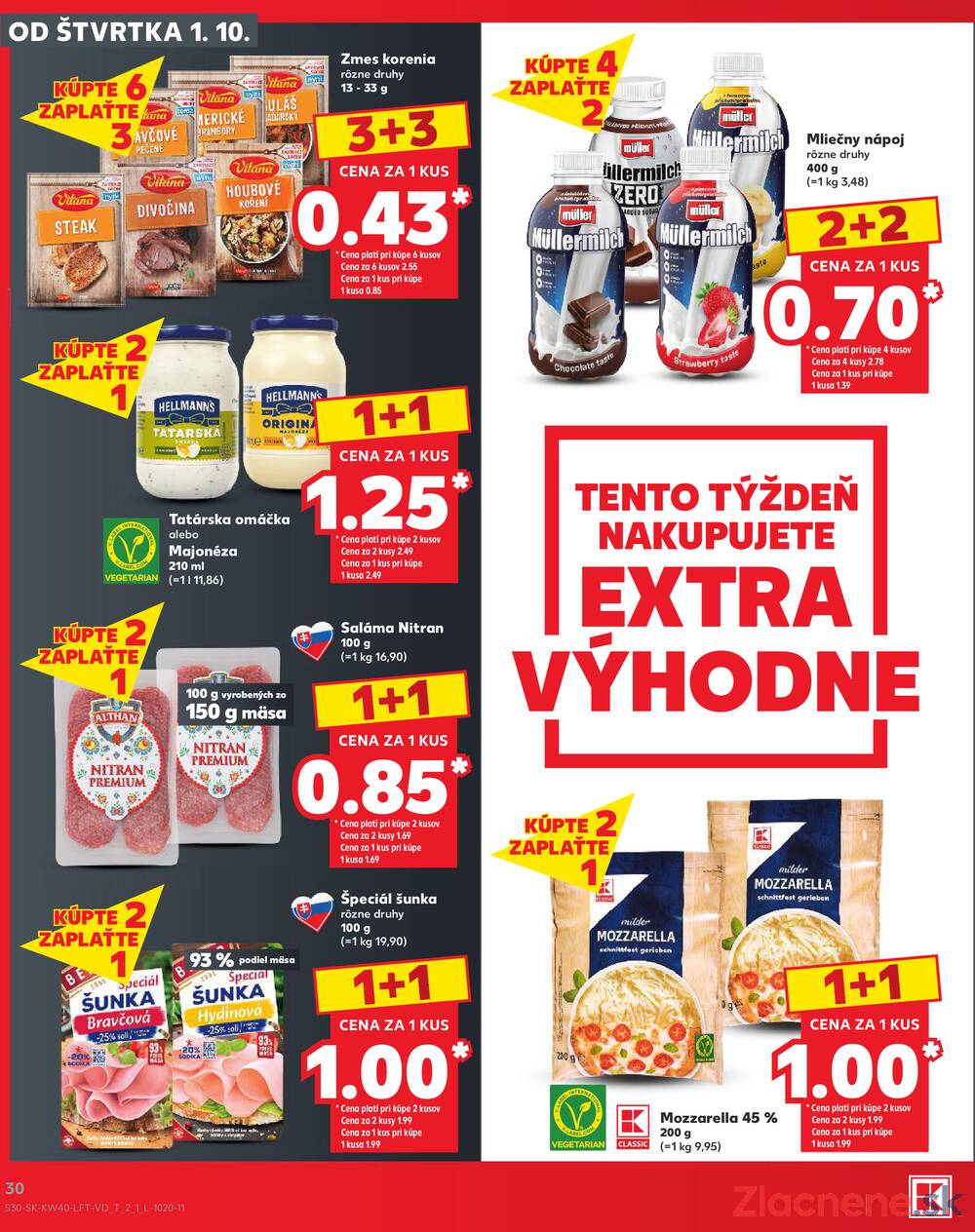 Kaufland 1.10. - 7.10. - Kaufland Bratislava - Bory