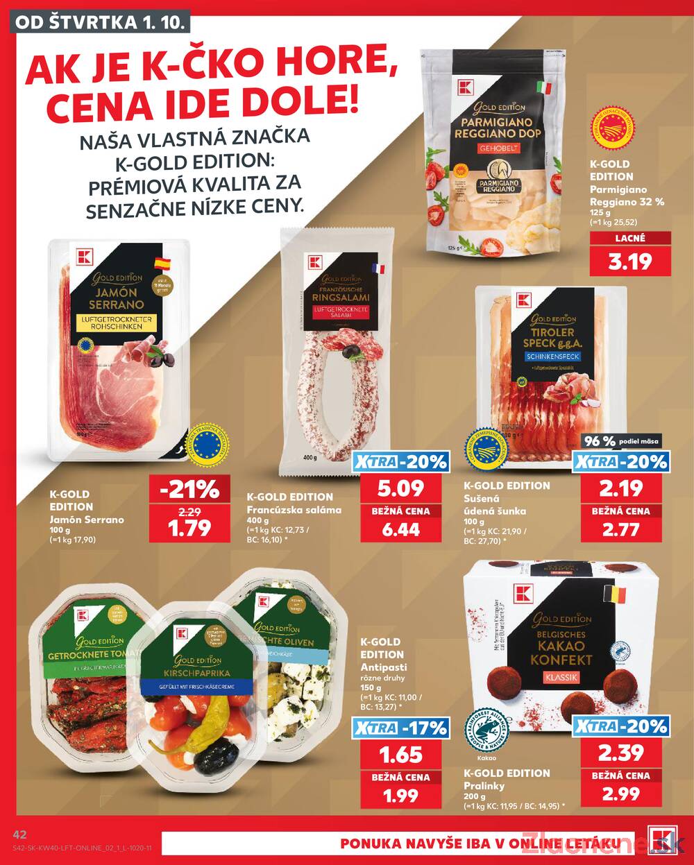 Kaufland 1.10. - 7.10. - Kaufland Bratislava - Petržalka
