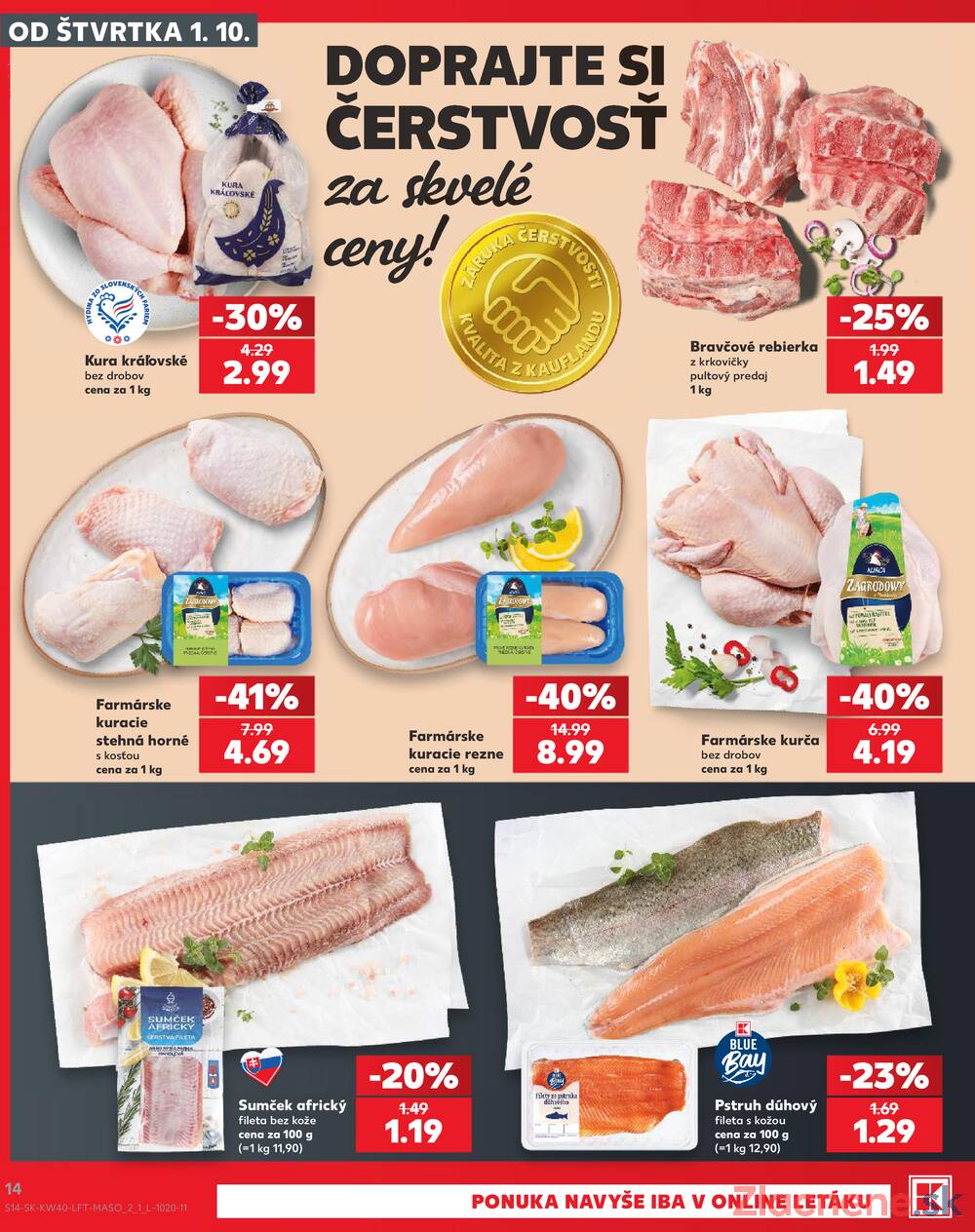 Kaufland 1.10. - 7.10. - Kaufland Košice - Nad Jazerom