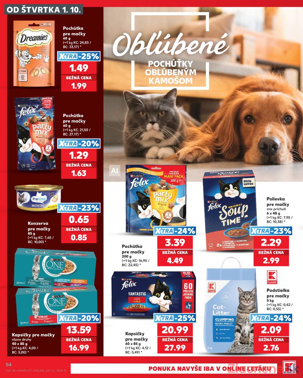Kaufland 1.10. - 7.10. - Kaufland Košice - Nad Jazerom