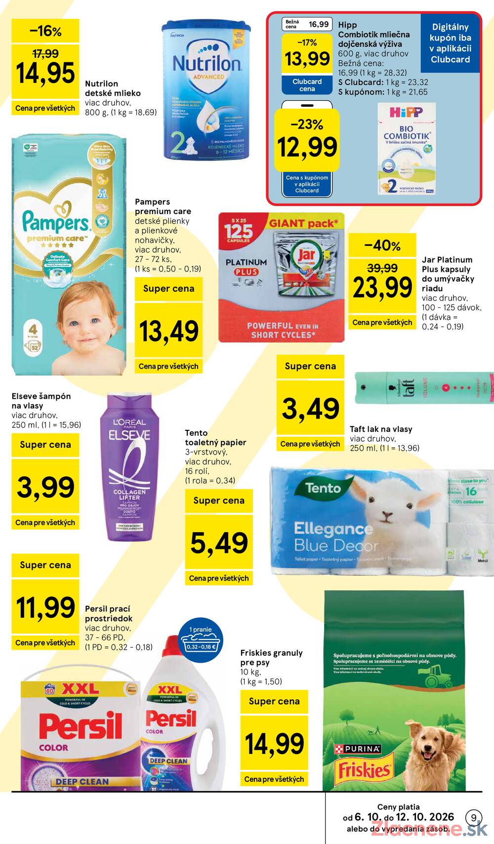 Tesco hypermarkety 7.10. - 13.10.