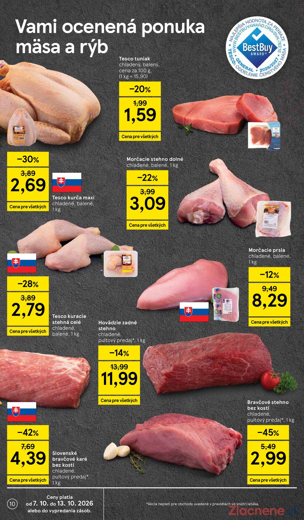 Tesco hypermarkety 7.10. - 13.10.