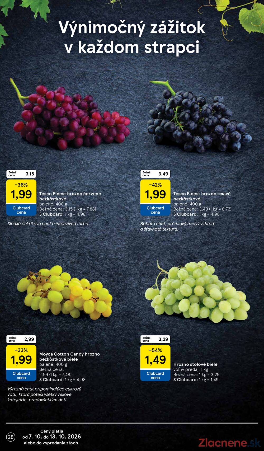 Tesco hypermarkety 7.10. - 13.10.