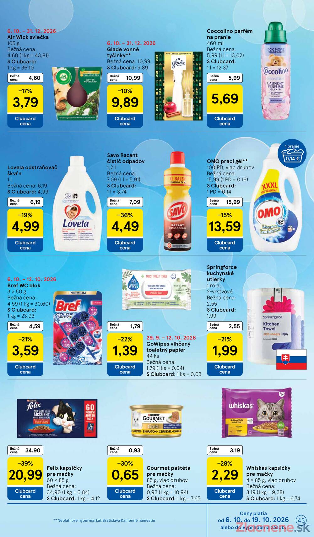 Tesco hypermarkety 7.10. - 13.10.