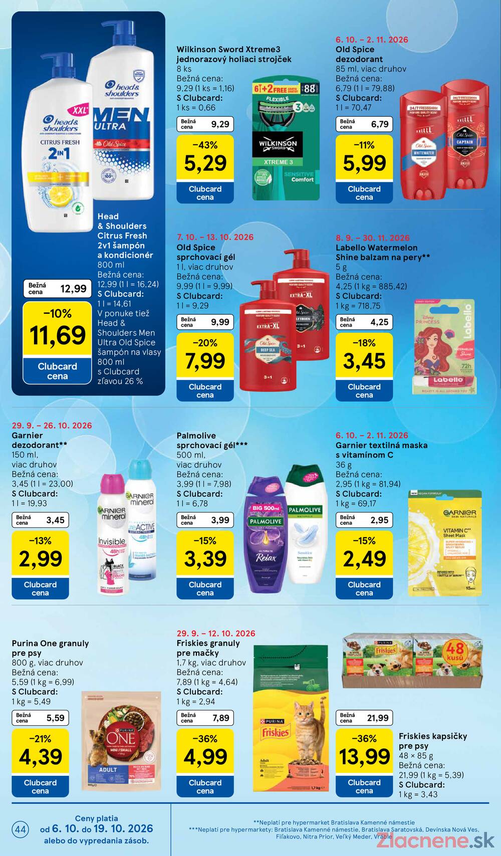 Tesco hypermarkety 7.10. - 13.10.