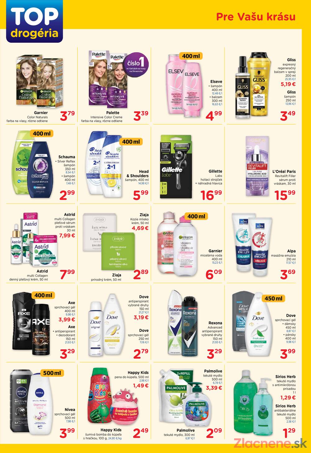 Leták TOP drogerie - TOP drogerie do 14.10. - strana 3 Leták TOP drogerie - TOP drogerie do 14.10. - strana 3