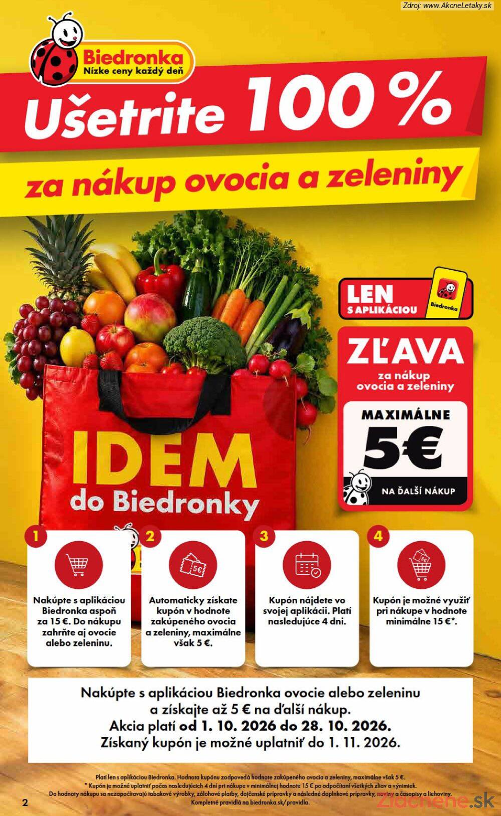 Leták Biedronka - Biedronka do 14.10. - strana 2 Leták Biedronka - Biedronka do 14.10. - strana 2