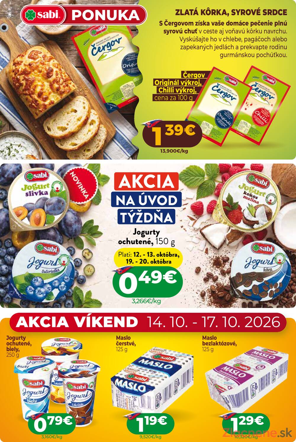 Leták MILK - AGRO - MILK - AGRO do 20.10. - strana 3 Leták MILK - AGRO - MILK - AGRO do 20.10. - strana 3