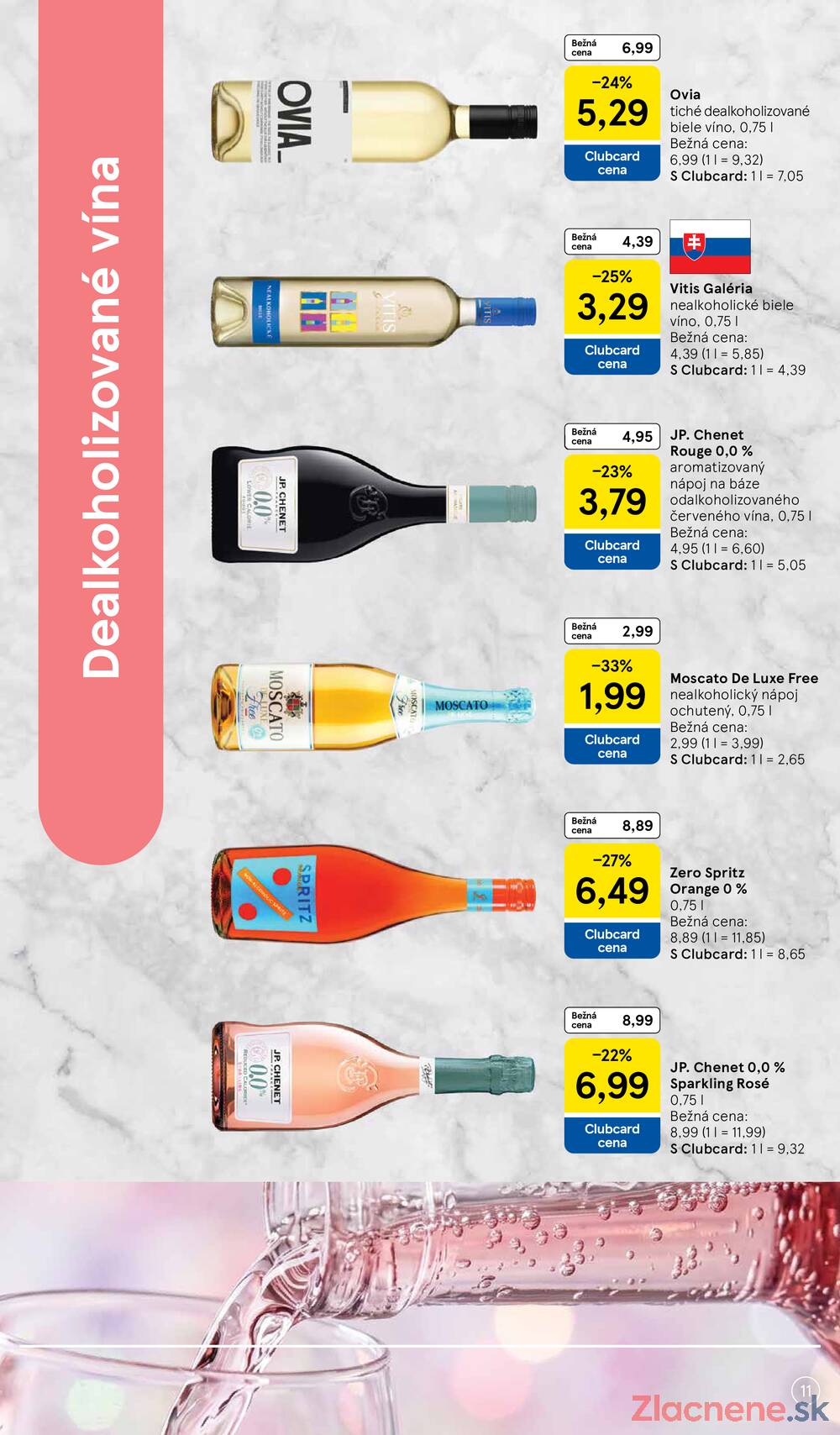 Tesco hypermarkety katalog Víno