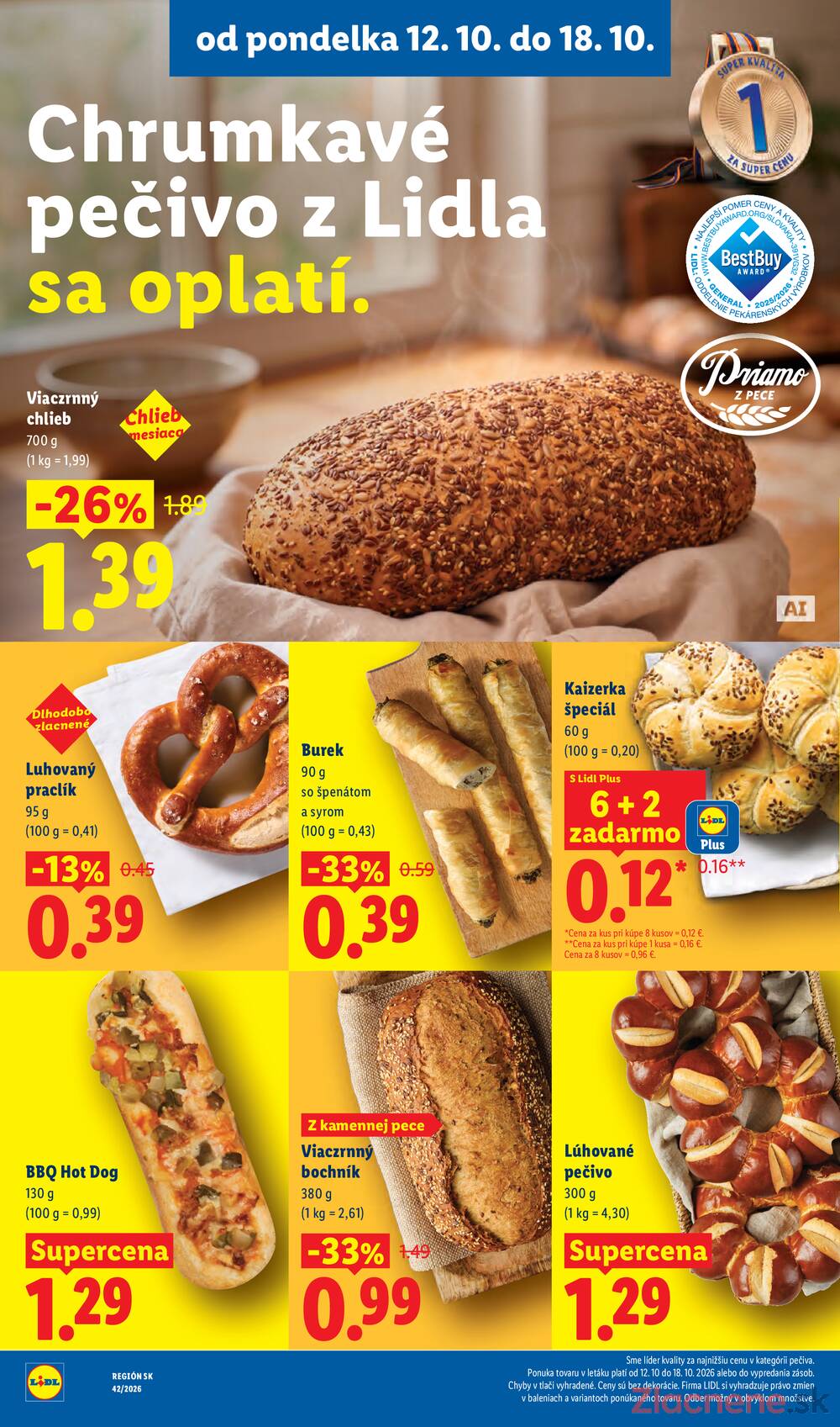 Lidl 12.10. - 18.10.