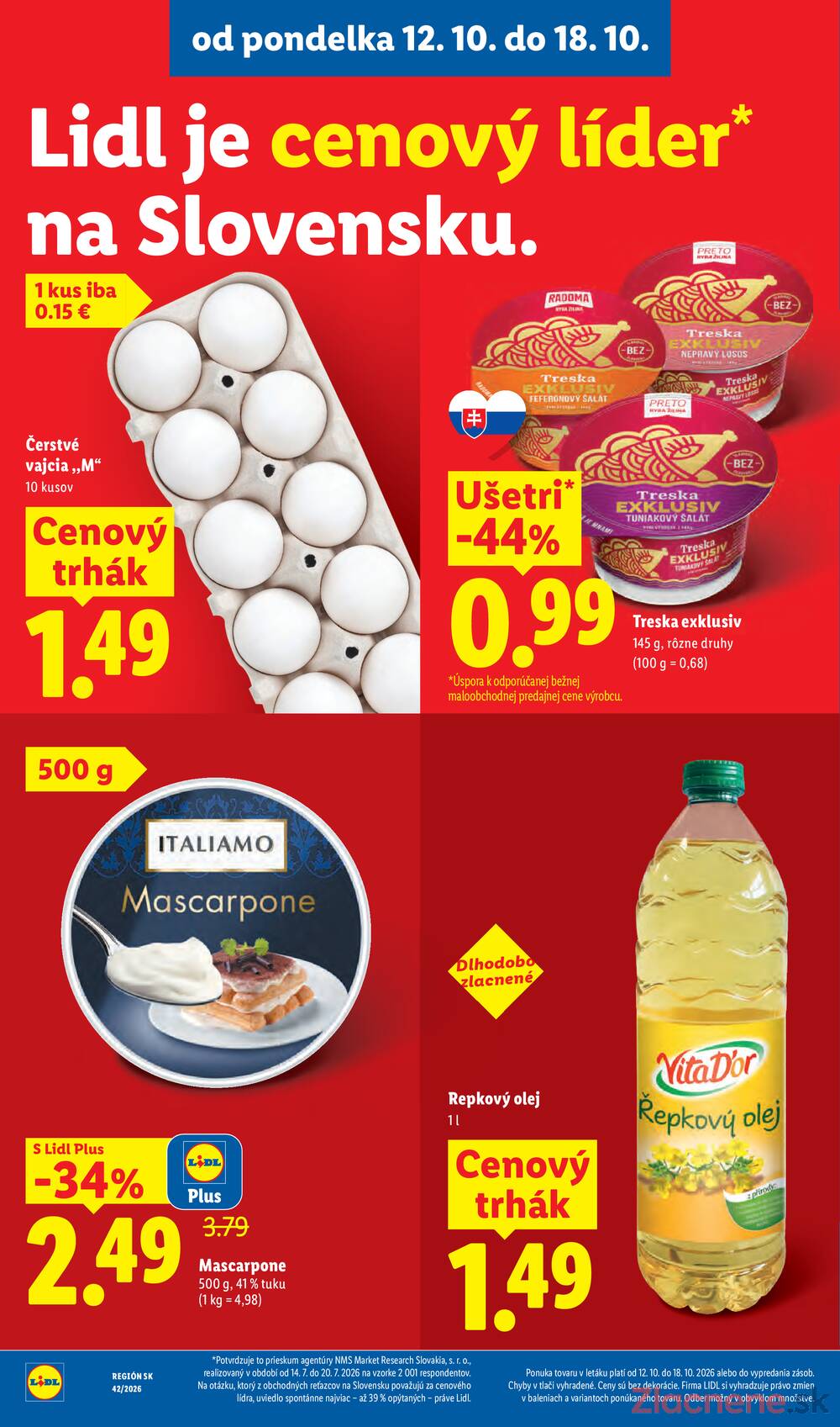 Lidl 12.10. - 18.10.