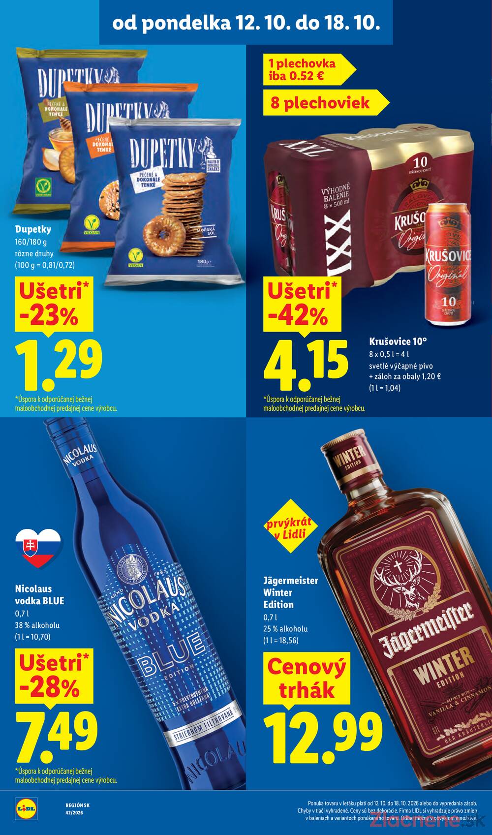 Lidl 12.10. - 18.10.