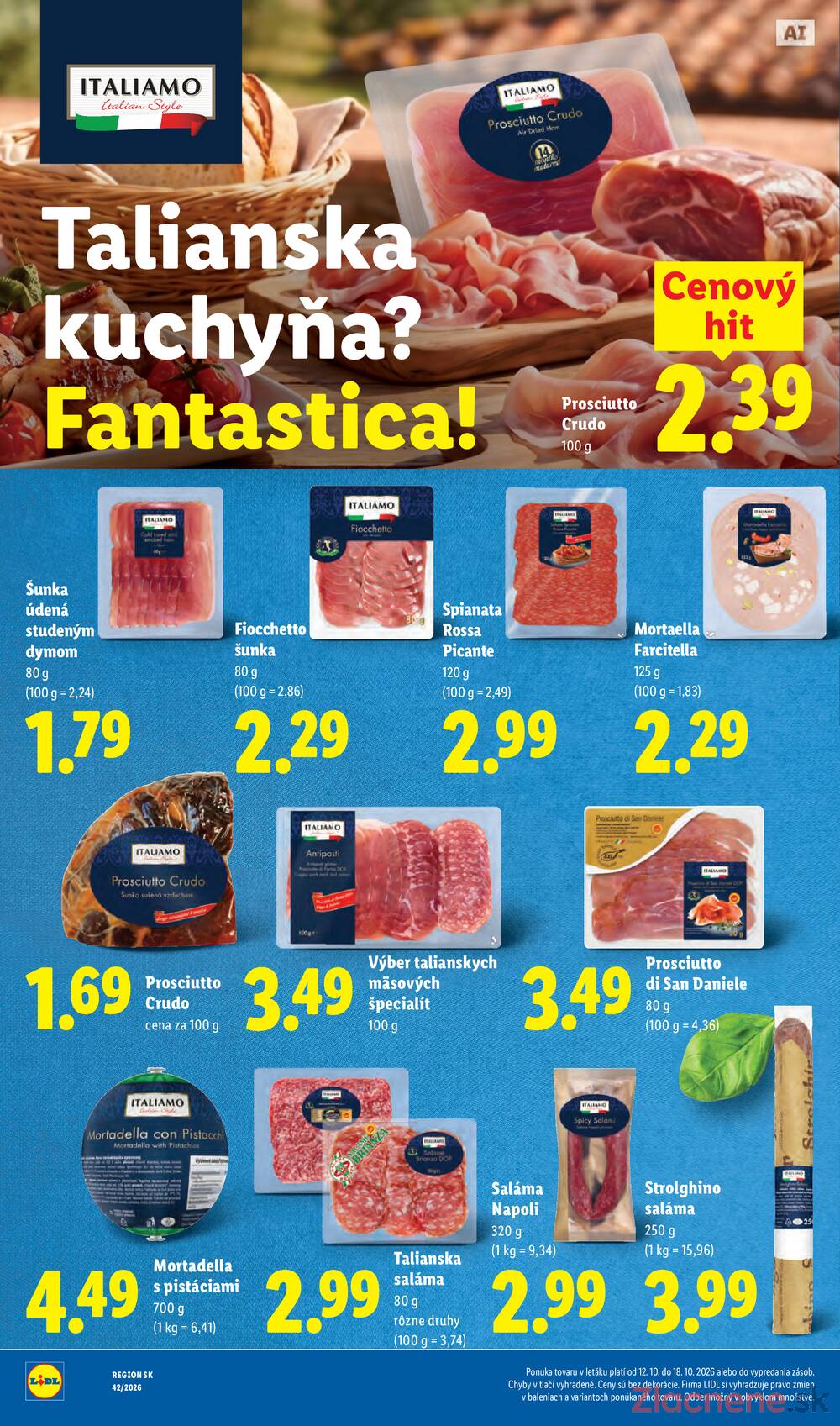 Lidl 12.10. - 18.10.