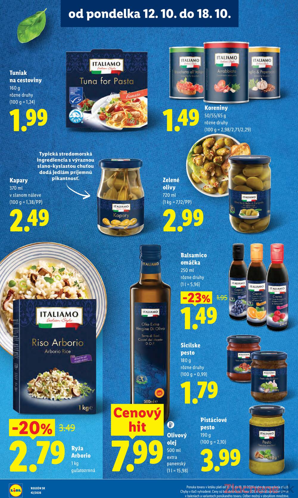 Lidl 12.10. - 18.10.