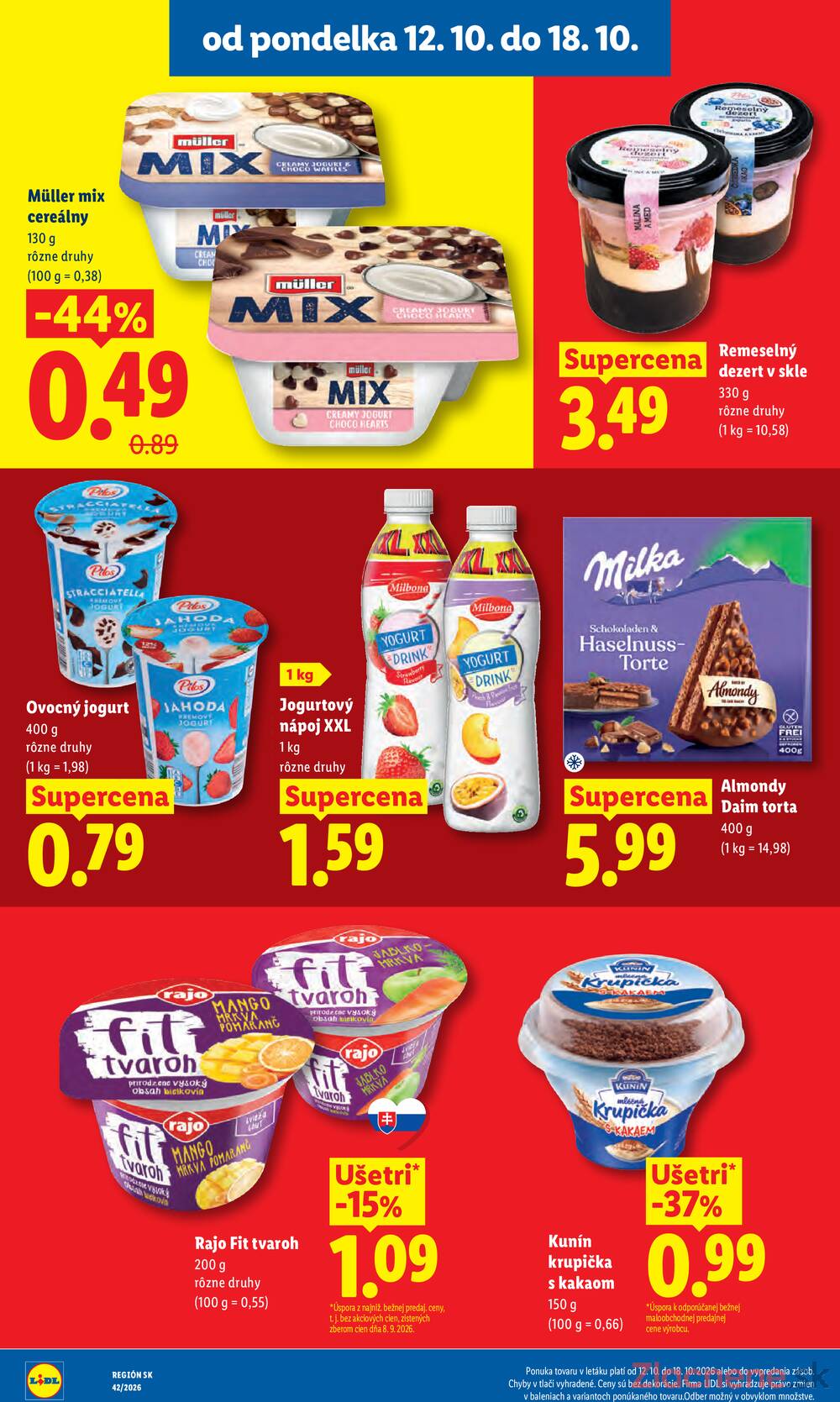 Lidl 12.10. - 18.10.