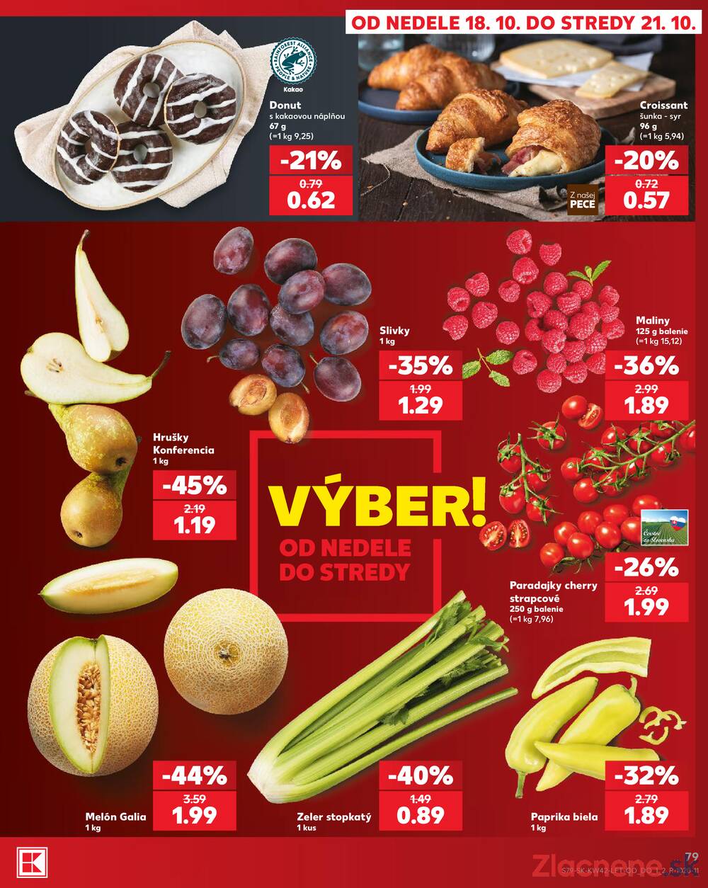 Kaufland 15.10. - 21.10. - Kaufland Tvrdošín