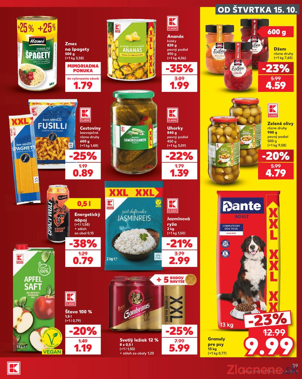 Kaufland 15.10. - 21.10. - Kaufland Spišská Nová Ves