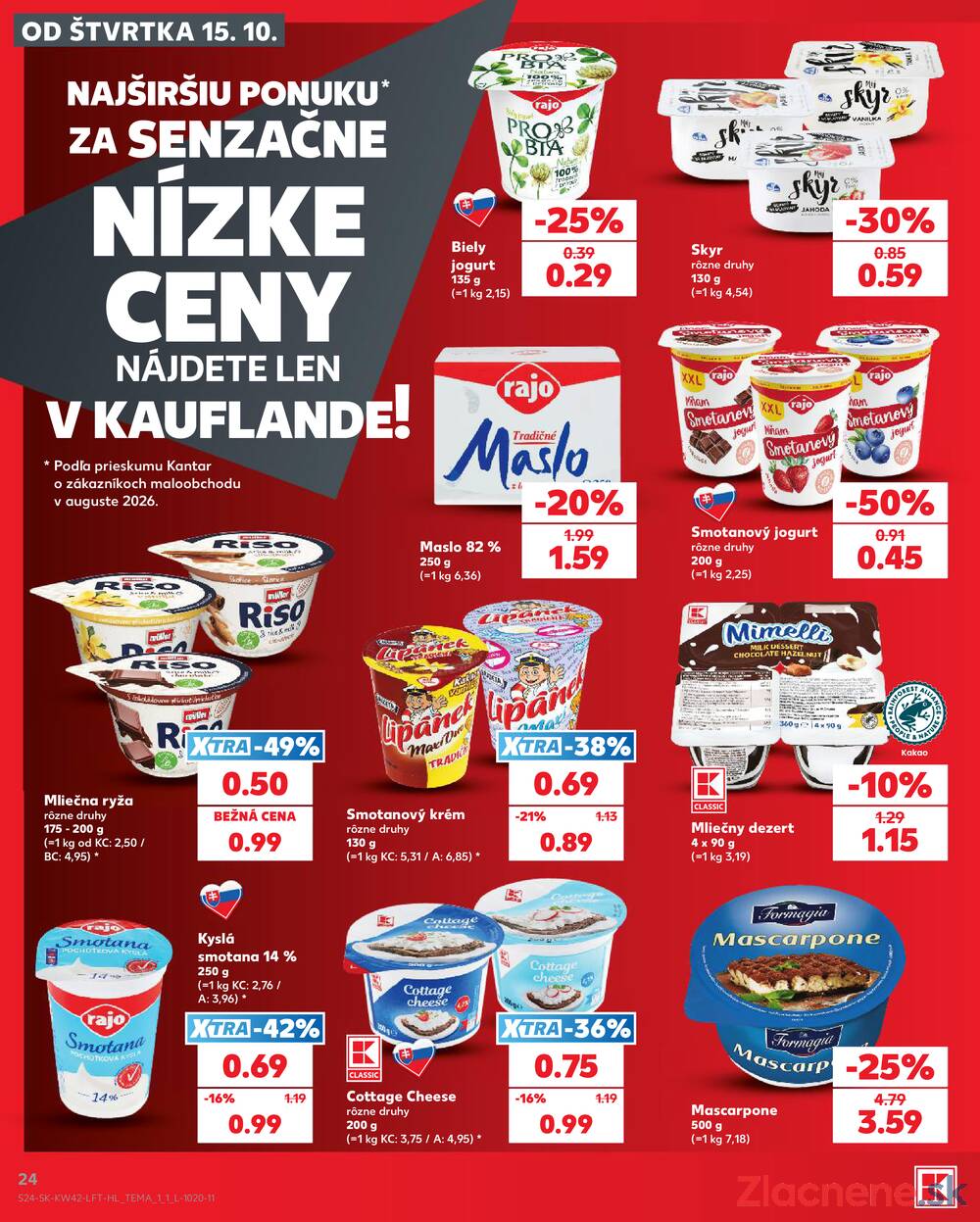 Kaufland 15.10. - 21.10. - Kaufland Dubnica nad Váhom