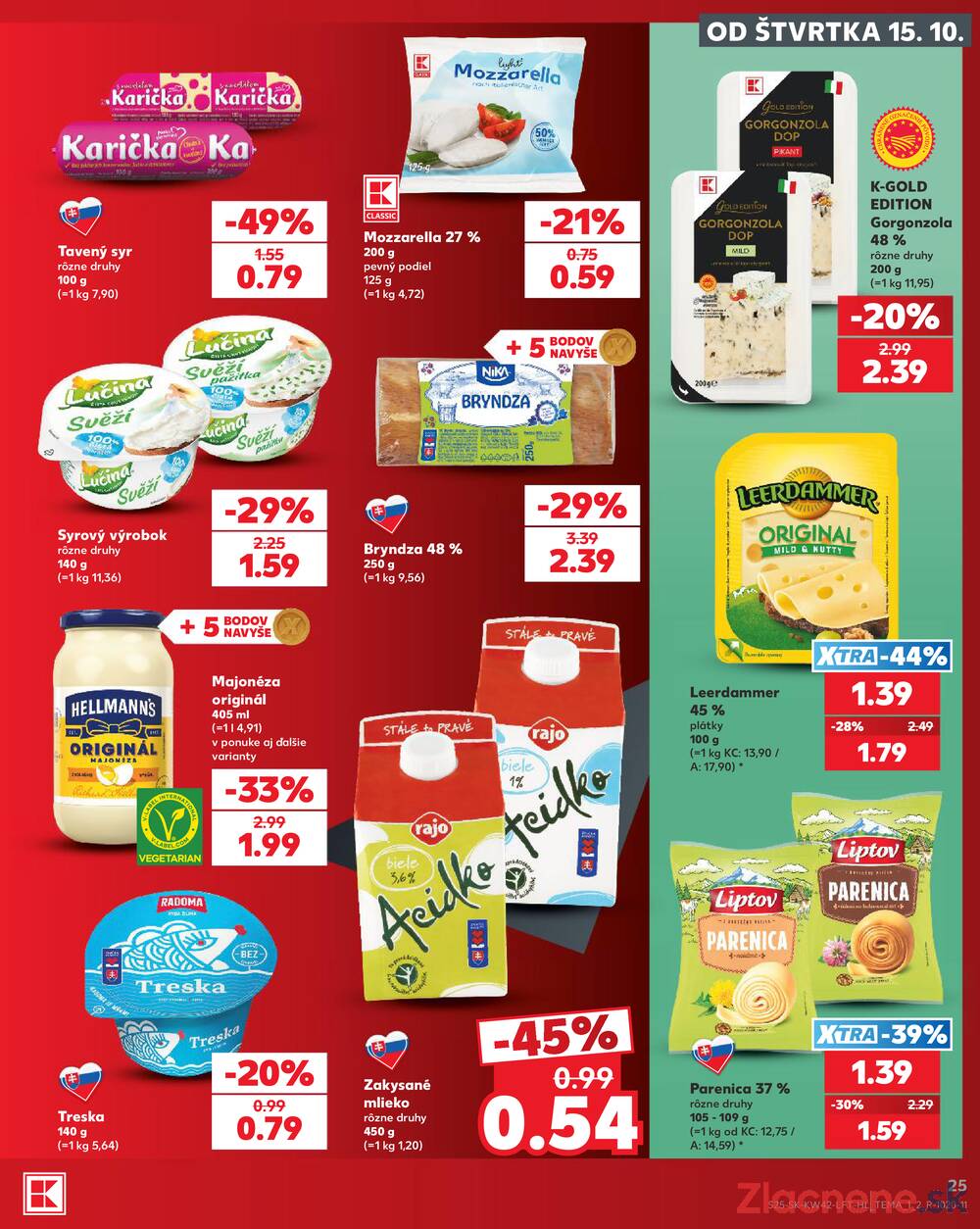Leták Kaufland - Kaufland 15.10. - 21.10. - Kaufland Púchov - strana 25 Leták Kaufland - Kaufland 15.10. - 21.10. - Kaufland Púchov - strana 25