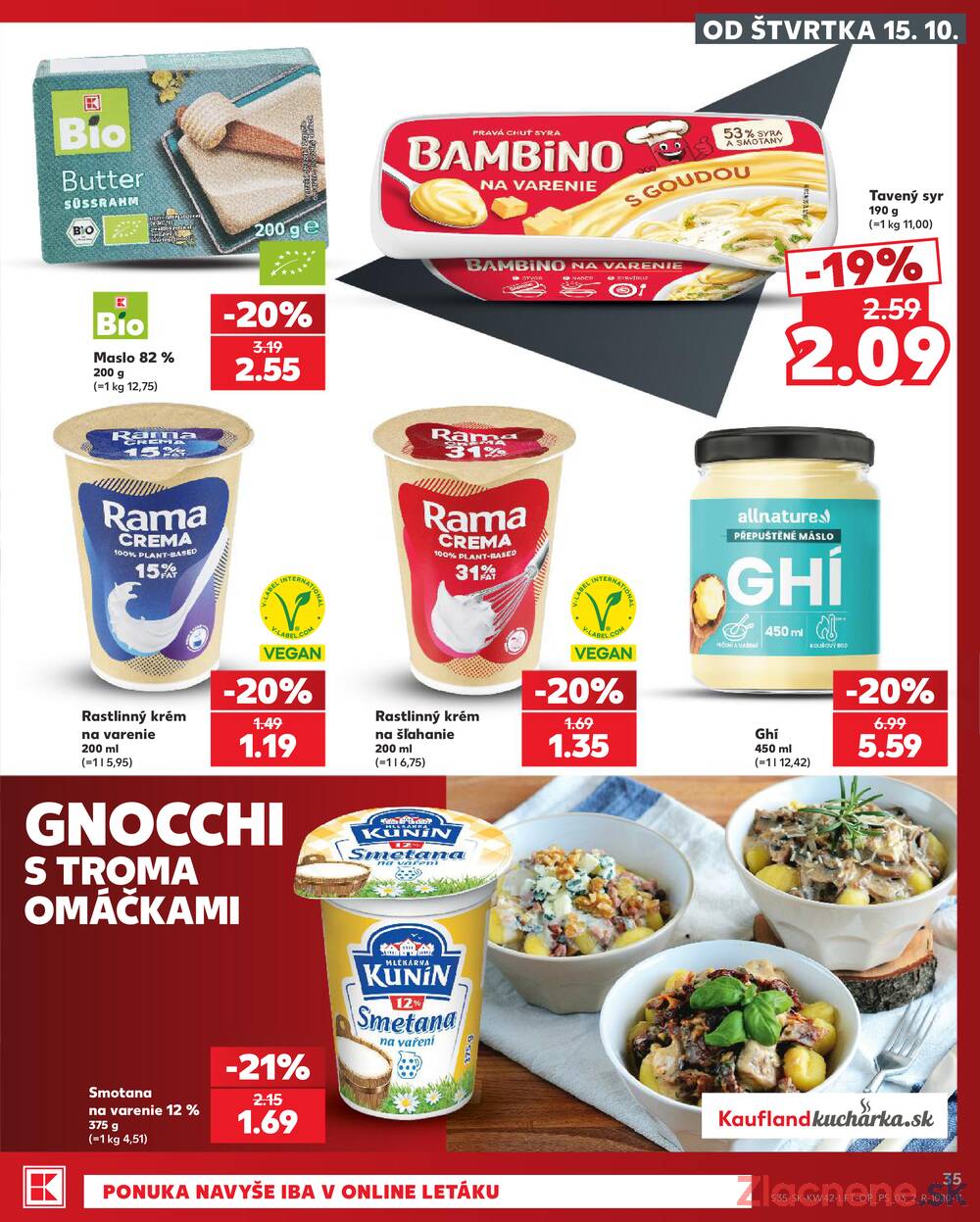 Kaufland 15.10. - 21.10. - Kaufland Poprad - Jiřího Wolkera