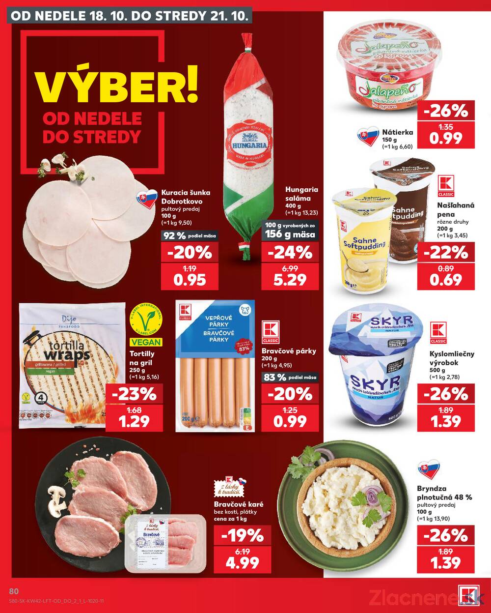 Kaufland 15.10. - 21.10. - Kaufland Poprad - Jiřího Wolkera