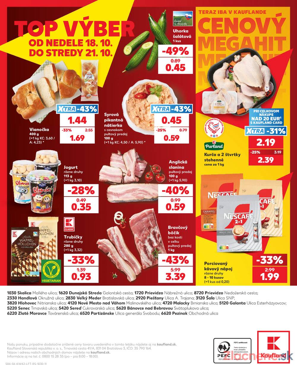 Leták Kaufland - Kaufland 15.10. - 21.10. - Kaufland Senec - strana 84 Leták Kaufland - Kaufland 15.10. - 21.10. - Kaufland Senec - strana 84